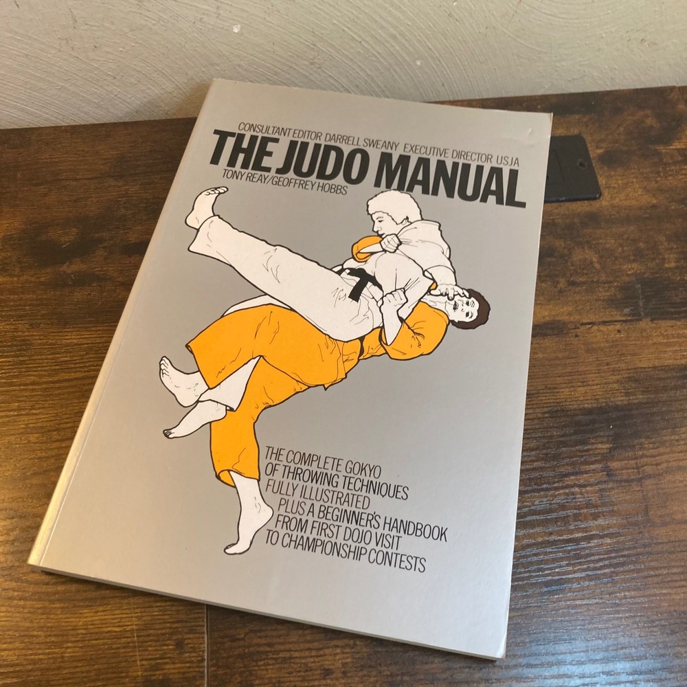The Judo Manual Tony Reay Geoffrey Hobbs Illustrated Martial Arts Book 1993